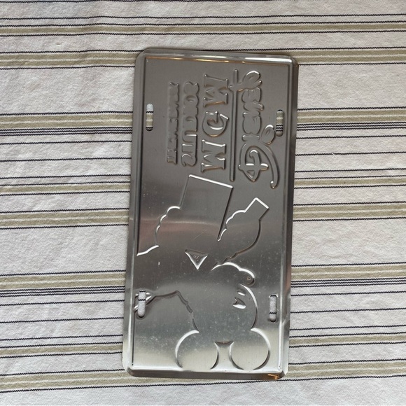 VTG Walt Disney Word MGM Studios Theme Park Mickey Mouse LICENSE PLATE - Picture 6 of 8